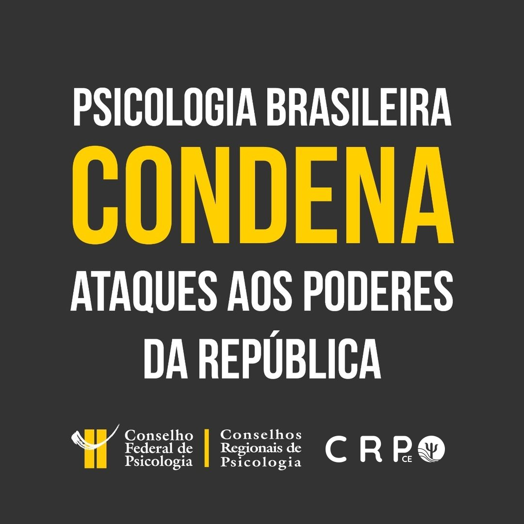 Nota – Psicologia Brasileira condena ataques aos poderes da República