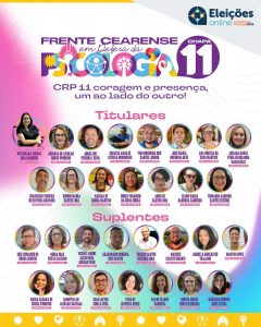 Apresentamos quem compõe a nossa luta!