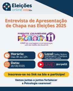 Entrevista de Apresentação da Chapa – Eleições 2025